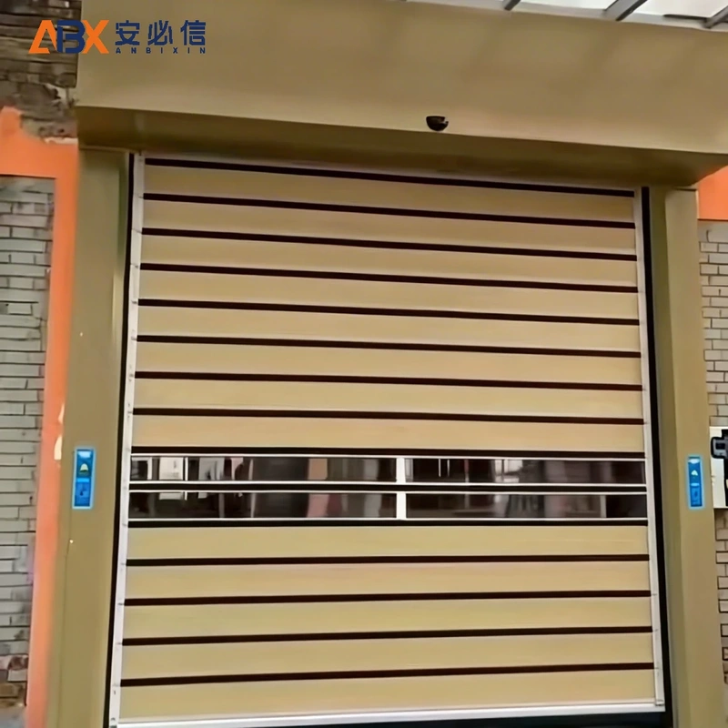 保定消防高速门